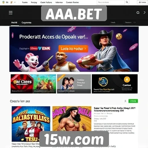 Novidades do site de jogos AAA.BET